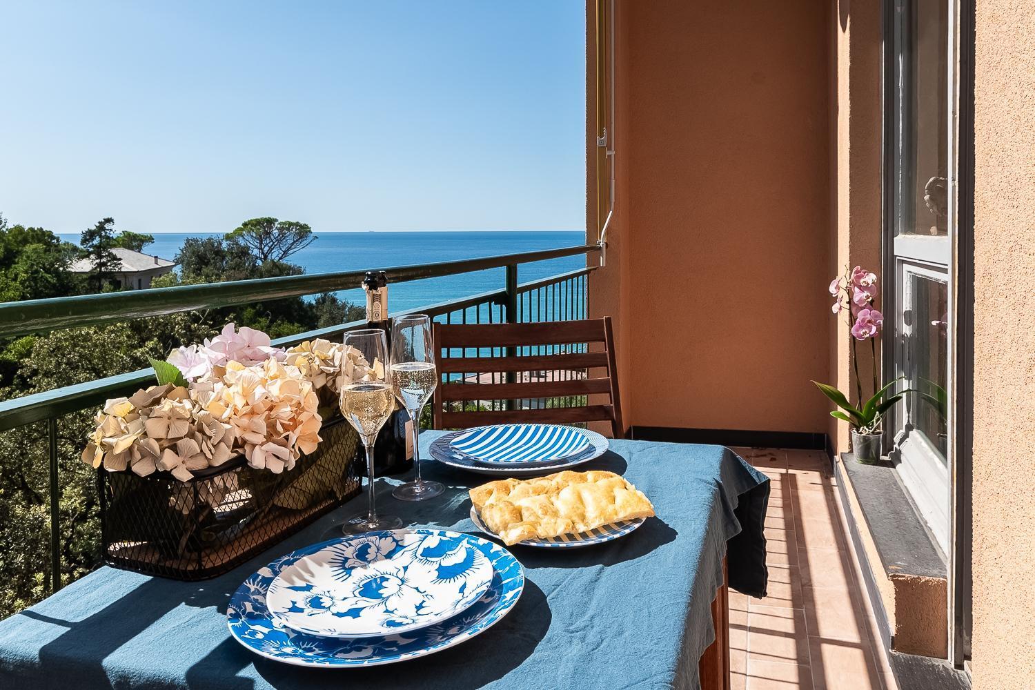 Cavi Sea View Apartment Lavagna Esterno foto